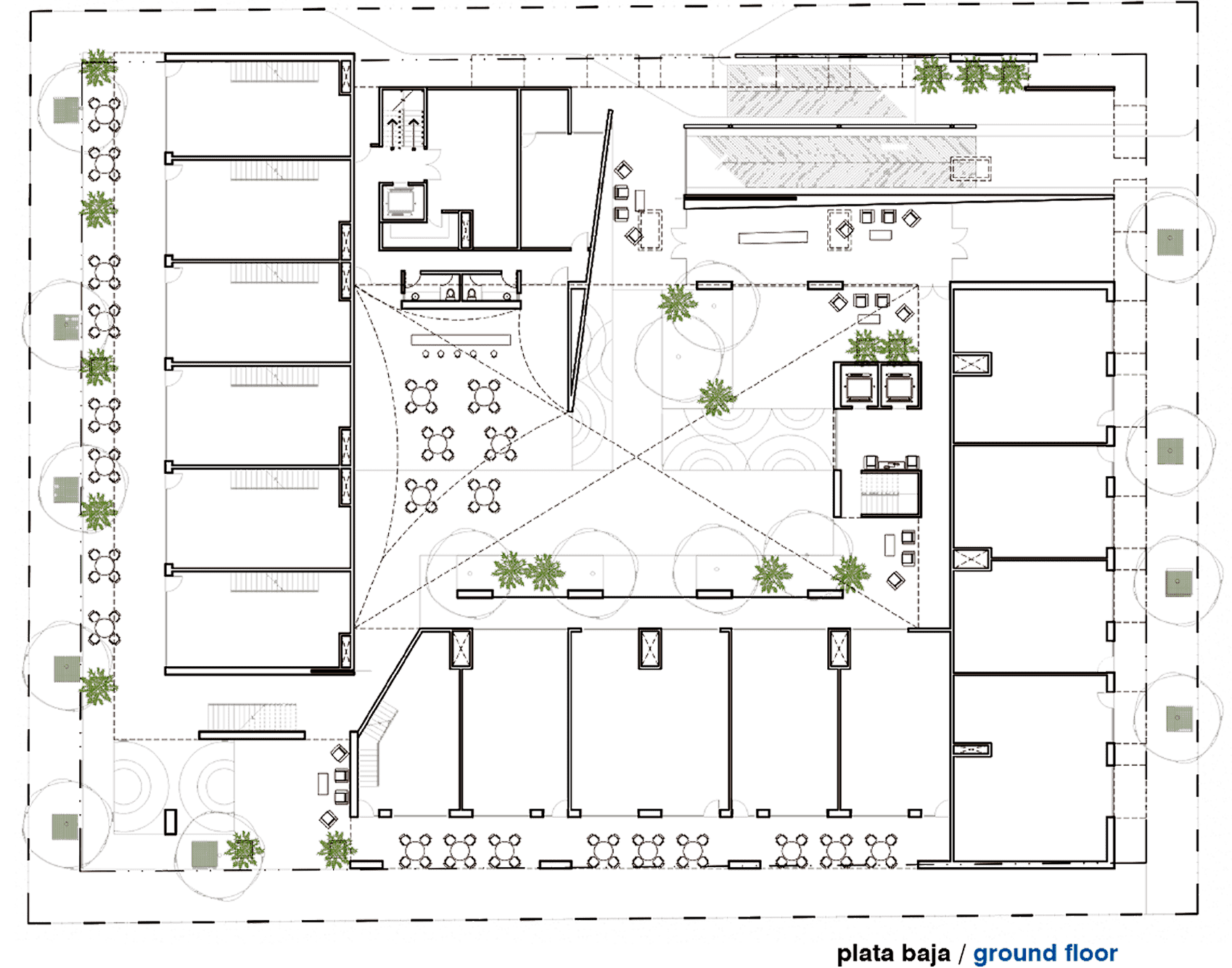 Hotel Cacao Plano Planta Baja